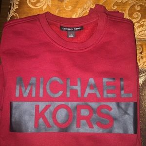 Micheal Kors Red Sweatshirt
